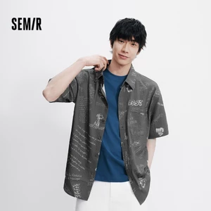 Semir 2026 - Áo Sơ Mi Nam Mùa Hè Với Họa Tiết Ve, Phù Hợp Ngày Thường Và Lễ Hội