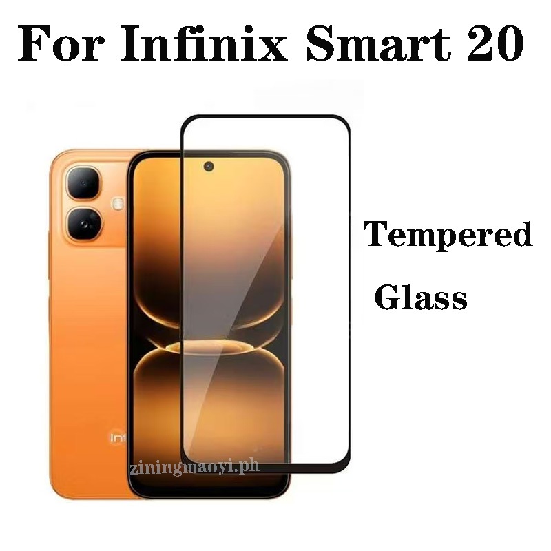 4in1 Infinix Smart 20 Ốp Điện Thoại Di Động Chống Rơi Cho Smart10 9 9HD 10 Plus Note 60 60ProTempered glass Film + lens Film + back Film + Phone Case