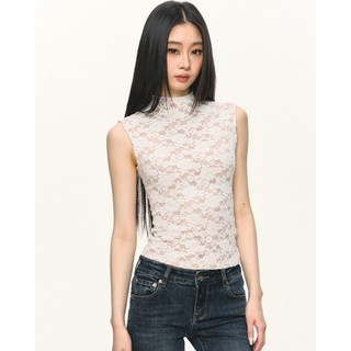 [BANKO] Áo vest nữ phong cách Hàn Quốc, cổ cao, dáng slim-fit, phù hợp mùa hè