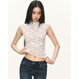 [BANKO] Áo vest nữ phong cách Hàn Quốc, cổ cao, dáng slim-fit, phù hợp mùa hè