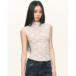 [BANKO] Áo vest nữ phong cách Hàn Quốc, cổ cao, dáng slim-fit, phù hợp mùa hè