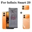 Phim chống bảo mật 3in1 Infinix Smart 20 cho Smart10 9HD 10 Plus Note 60 60Pro 60 Ultra Ống kính máy ảnh và bảo vệ màn hình và phim mặt sau