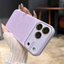 Ốp lưng mềm silicon có nắp ống kính tương thích cho iPhone 15 pro max 16 pro max 17 pro max