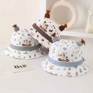 Mũ giải trí trẻ em cho bé trai và bé gái Mũ xô có họa tiết ngựa hoạt hình 3D Thích hợp cho bé 6-24 tháng tuổi