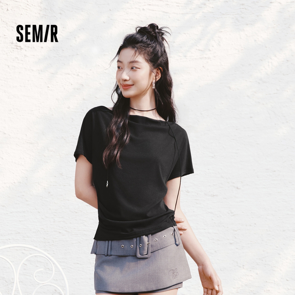 Semir 2026 - Áo thun cổ ôm vừa vặn, thiết kế thời trang cho mùa hè