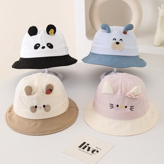 Mũ Giải Trí Trẻ Em Cho Bé Trai Và Bé Gái Mũ Xô Có Họa Tiết Hoạt Hình Thêu Thích Hợp Cho Bé 1-3 Tuổi