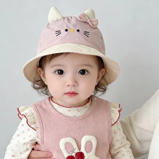 Mũ Giải Trí Trẻ Em Cho Bé Trai Và Bé Gái Mũ Xô Có Họa Tiết Hoạt Hình Thêu Thích Hợp Cho Bé 1-3 Tuổi