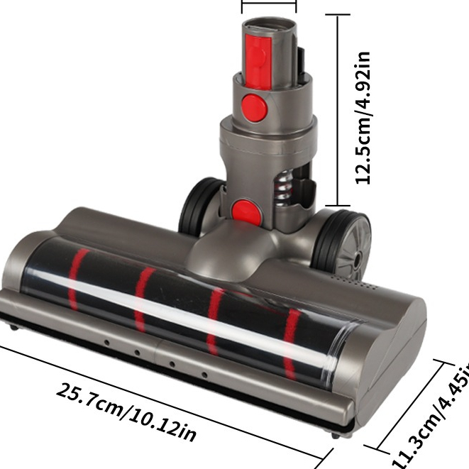 Thay thế cho máy hút bụi cầm tay Perysmith pro X7 Đầu bàn chải điện phụ kiện chống cuộn dây