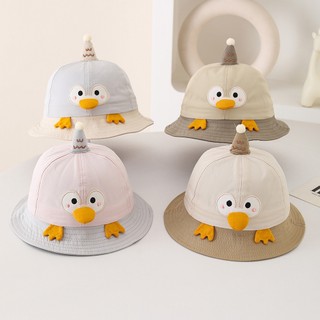 Mũ giải trí trẻ em cho bé trai và bé gái Mũ xô có họa tiết hoạt hình 3D Thích hợp cho bé 6-24 tháng tuổi