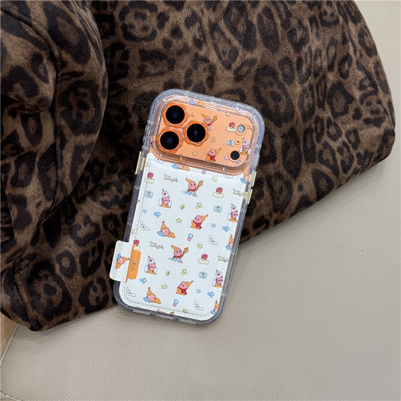 Ốp điện thoại PU materia cho iPhone 17 Pro max 16 Pro max Star Baby