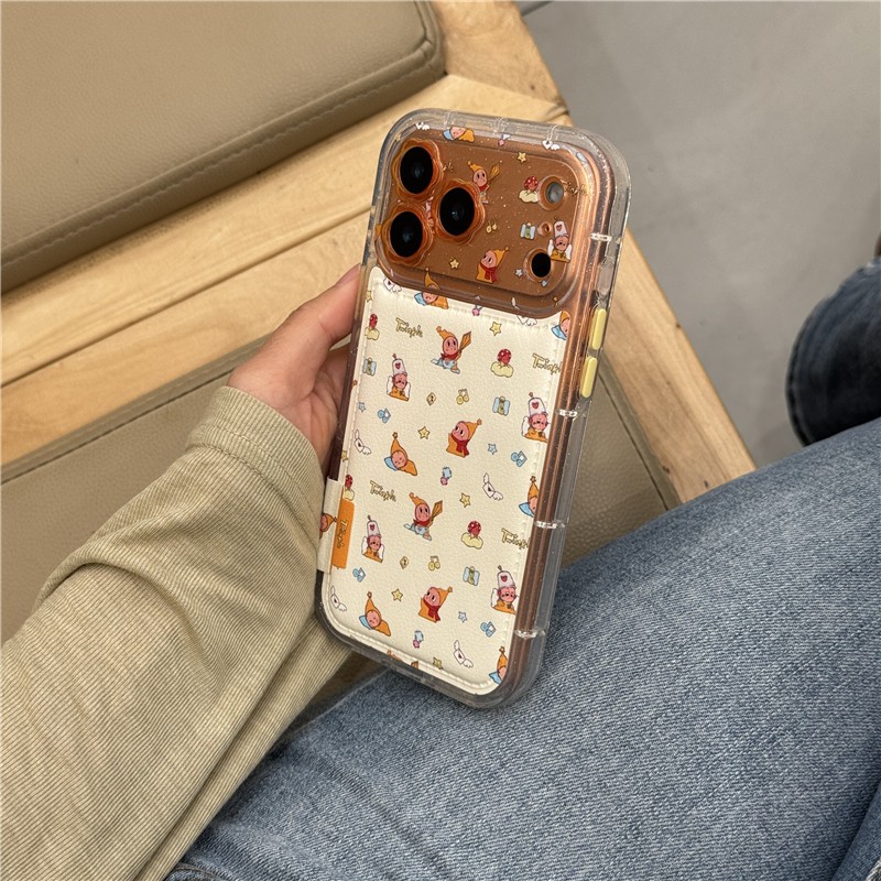 Ốp điện thoại PU materia cho iPhone 17 Pro max 16 Pro max Star Baby