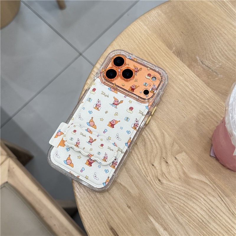 Ốp điện thoại PU materia cho iPhone 17 Pro max 16 Pro max Star Baby