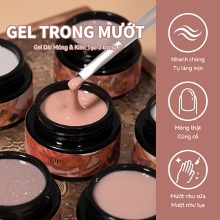 Mật Ong Miss Ba Trong Một Xây Dựng Mở Rộng Keo Mô Hình Móng Tay Siêu Cứng Không Tái Chế Hình Móng Tay Trị Liệu Quang Móng Tay Salon Đặc Biệt