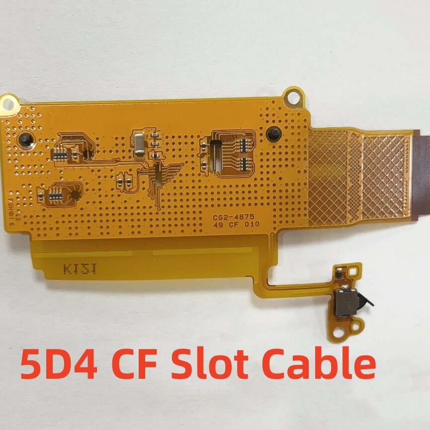 Mới 5D4 CF Khe Cắm Cáp Mềm Cho Canon 5D4 5DMark iv CF Khe Cắm Ban Liên Hệ Mainboard Cáp CG2-4875 Sửa Chữa Một Phần