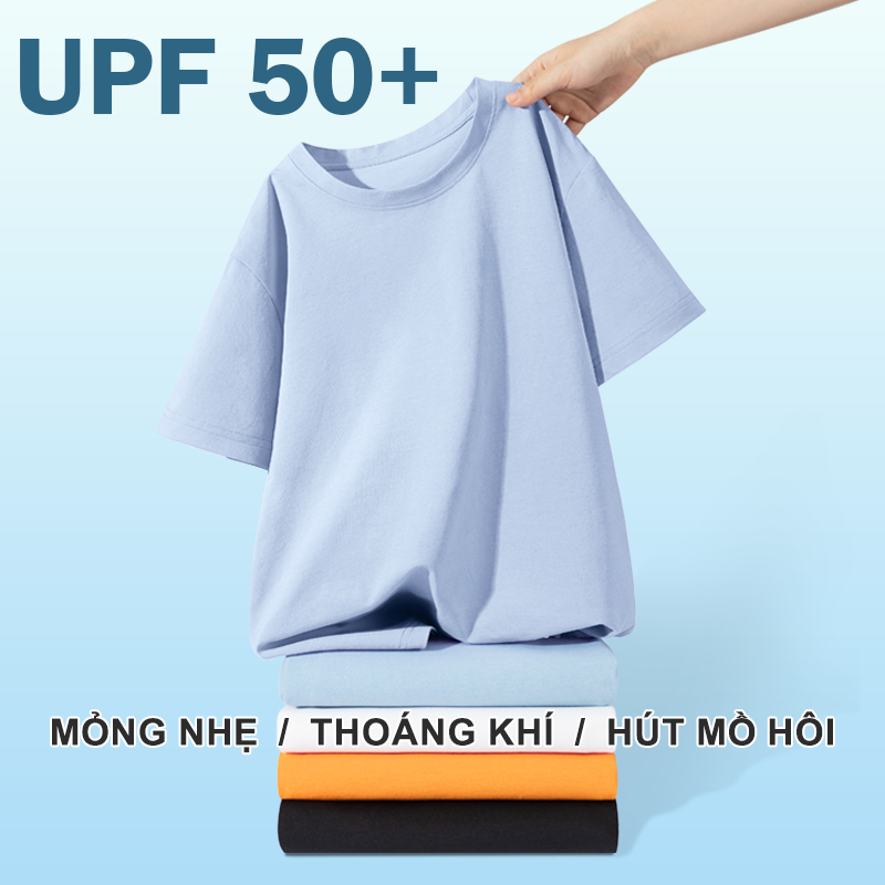 W.G.Q Áo thun bé gái，phong cách mới mùa hè với in hình Hello Kitty，có chức năng chống nắng UPF50 +，mát mẻ thoải mái，thoáng khí thấm mồ hôi