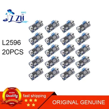 20 Gói LM2596 DC-DC Buck Bộ Chuyển Đổi Bước Xuống Biến Volt Bộ Điều Chỉnh Đầu Vào 3.0-40V Đầu Ra 1.5-35V Có Thể Điều Chỉnh Điện Áp Ổn Định Điện Áp Điện Tử Mô Đun Nguồn Điện