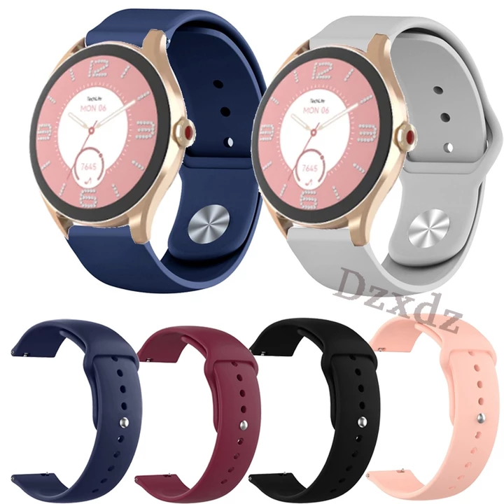 Đồng hồ thông minh TechLife P1 Lite Đồng hồ thông minh Dây đeo silicon cho đồng hồ thông minh TechLife P1 Lite Dây đeo đồng hồ thông minh Vòng đeo tay thay thế Vòng đeo tay thể thao Dây đeo cổ tay