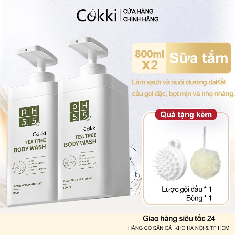 Sữa Tắm Cokki Dịu Nhẹ - Hình ảnh thực tế