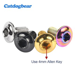 Catdogbear Titan Bolt Set Hợp Kim Titan cho Phanh Xe Đạp Đường Bộ