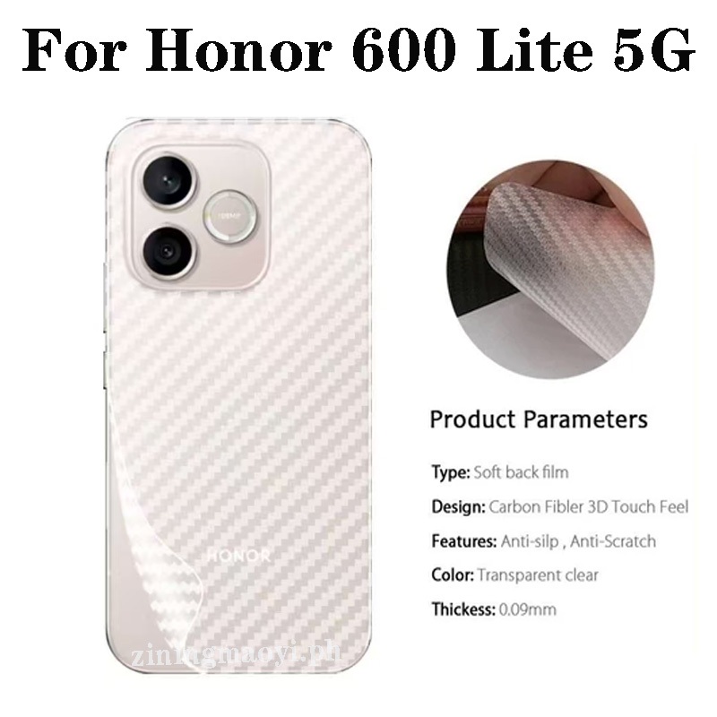 Phim kính cường lực 3in1 Honor 600 Lite 5G 2026 cho Honor X8D 4G X9D X8C X6C X7D Phim ống kính máy ảnh + Bảo vệ màn hình + Phim mặt sau