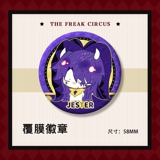 The Freak Circus Pierrot Harlequin - Huy Hiệu Dễ Thương và Nút Cài Áo Cho Cosplay