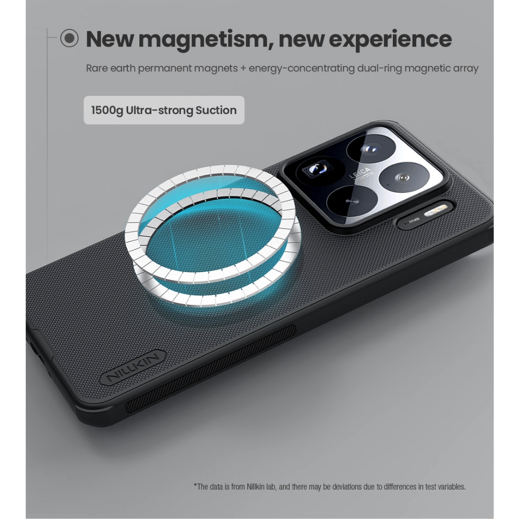 Nillkin Cho Xiaomi 15 Pro / 15S ProFrosted Shield Pro Từ Tính Mờ Nhựa Cứng Ốp lưng Vỏ Bảo Vệ