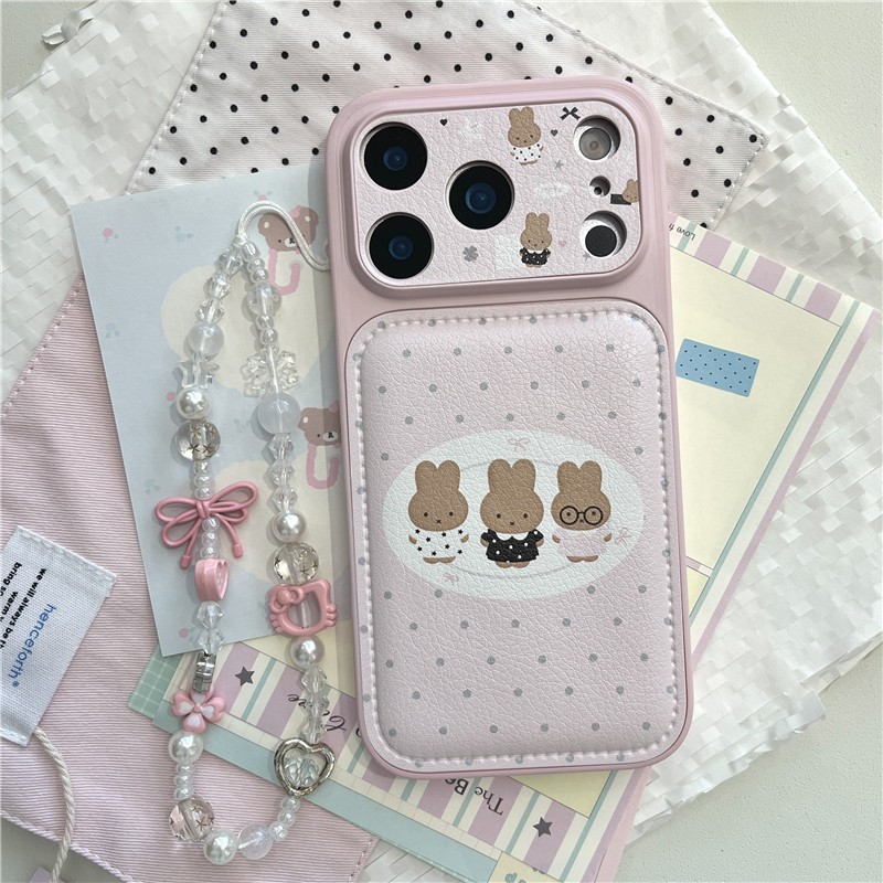 IPhone 17 Pro Max Rabbit họa tiết chất liệu TPU IMD craft Vỏ điện thoại in hai lớp