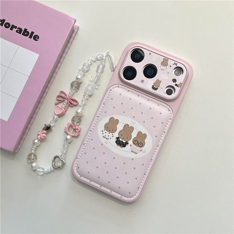 IPhone 17 Pro Max Rabbit họa tiết chất liệu TPU IMD craft Vỏ điện thoại in hai lớp