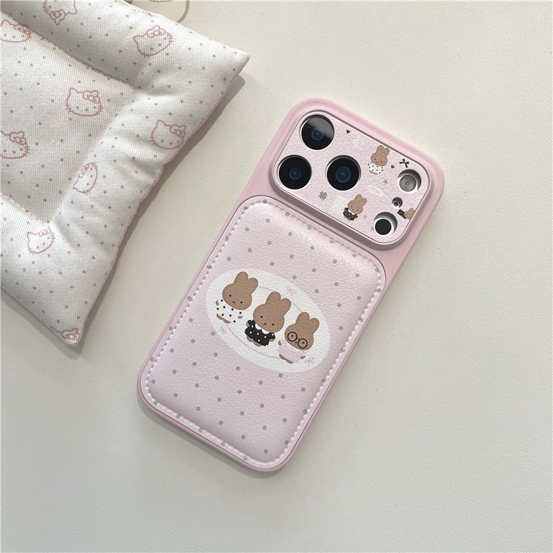 IPhone 17 Pro Max Rabbit họa tiết chất liệu TPU IMD craft Vỏ điện thoại in hai lớp