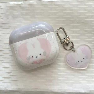 Hộp đựng tai nghe Bluetooth họa tiết thỏ Air Pods pro Rabbit
