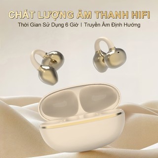 Tai nghe Bluetooth kẹp tai KY88 Thiết kế cầu chữ C, Công nghệ nghe mở (Open-ear), Tự động nhận diện tai trái/phải, Âm thanh Stereo chuẩn HiFi, Điều khiển cảm ứng, Chống nước IPX5, Bluetooth 5.4.