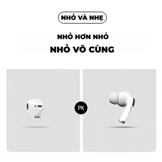 Tai Nghe PRO5S [2 Quà tặng] 1 Nhãn dán hoạt hình+1 Bao tay chơi game, Âm thanh nổi mức HiFi, Micrô tích hợp, Chống nước iPX5, Điều khiển cảm ứng,