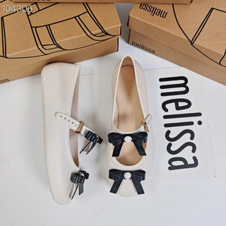 Giày đế bệt nữ Melissa Bow Ballet Dance Jelly