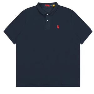Áo sơ mi Polo Unisex Logo nhỏ cổ điển, Trang phục hàng ngày & công sở, Vải Cotton Piqué nhập khẩu 12 màu