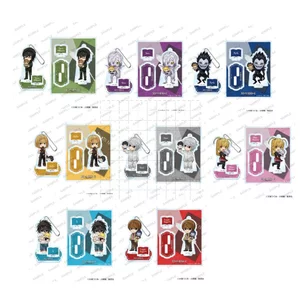 Death Note Q ♧ Chibi Sleeping Face Acrylic Stand Hình -Light Yagami, L, Bộ sưu tập nhân vật Mello