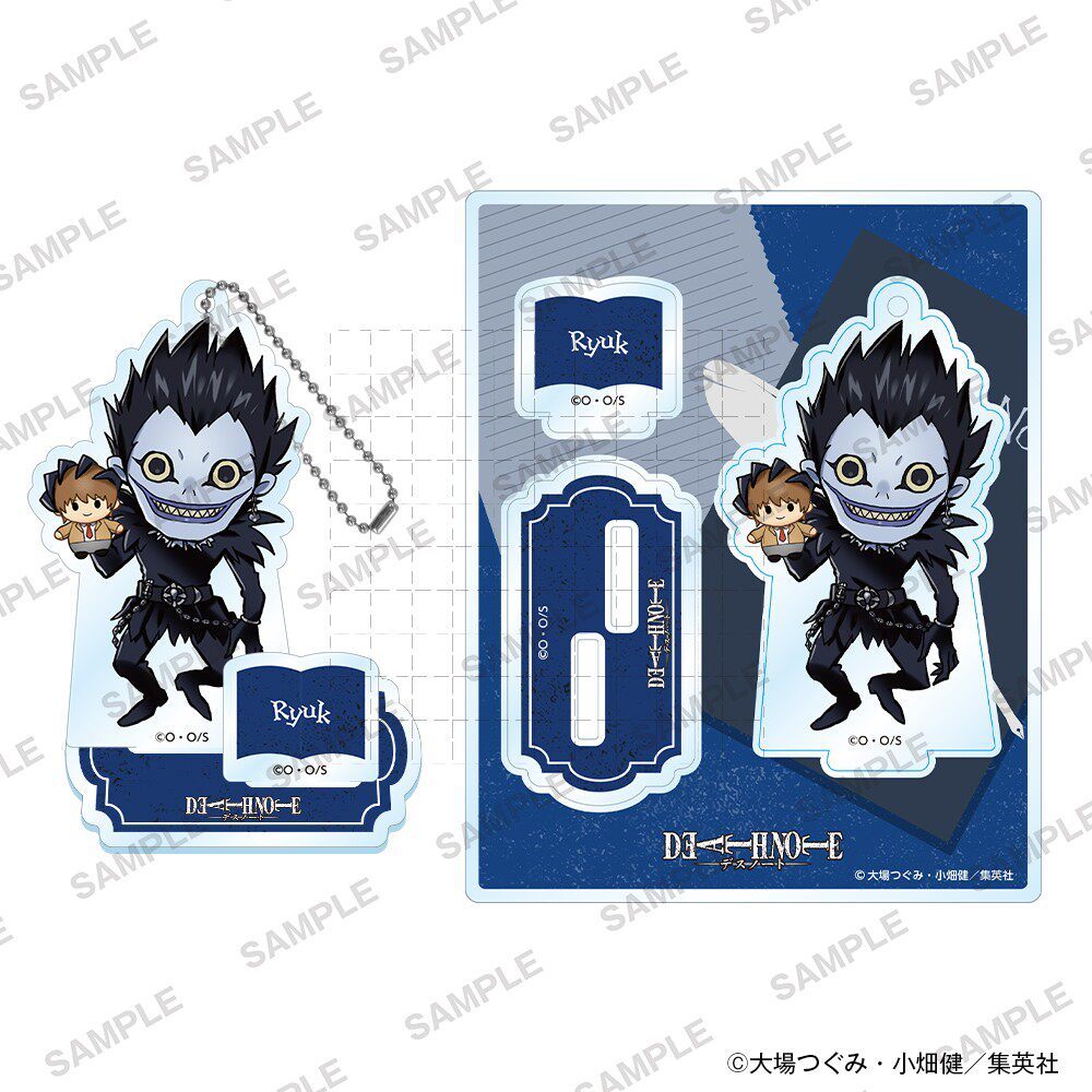Death Note Q ♧ Chibi Sleeping Face Acrylic Stand Hình -Light Yagami, L, Bộ sưu tập nhân vật Mello