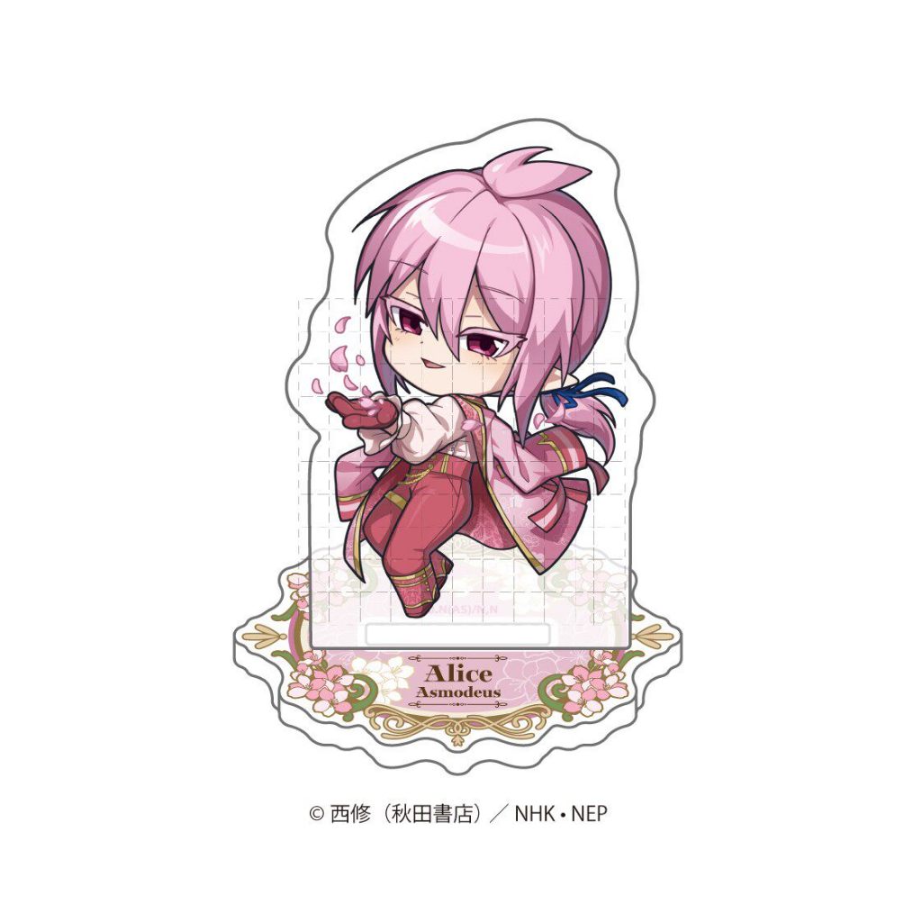 Chào mừng bạn đến với trường quỷ! Iruma-kun Sakura Ver.Acrylic Stand Hình Bộ sưu tập trưng bày bàn nhân vật