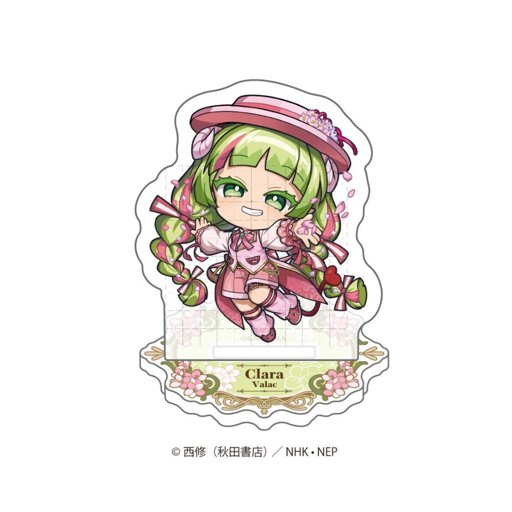 Chào mừng bạn đến với trường quỷ! Iruma-kun Sakura Ver.Acrylic Stand Hình Bộ sưu tập trưng bày bàn nhân vật