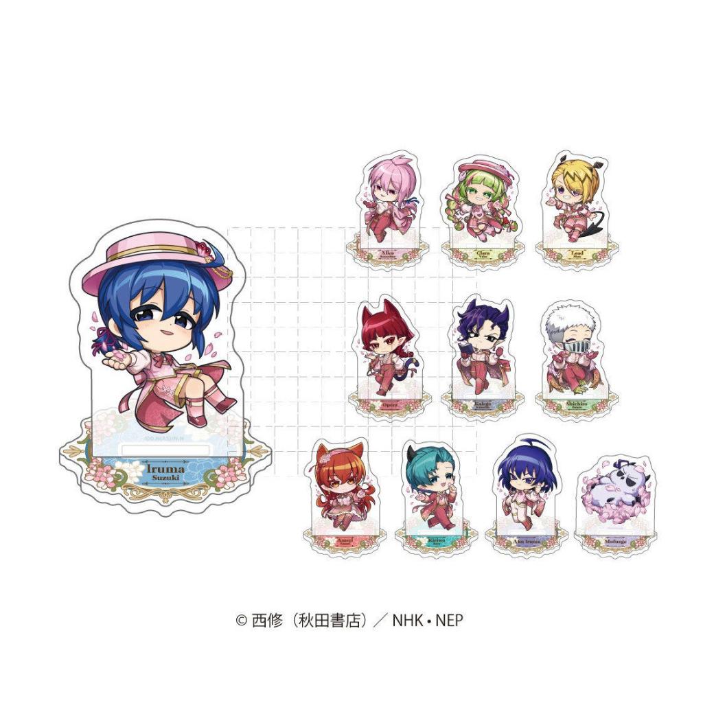 Chào mừng bạn đến với trường quỷ! Iruma-kun Sakura Ver.Acrylic Stand Hình Bộ sưu tập trưng bày bàn nhân vật