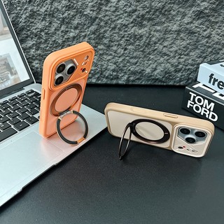 Ốp điện thoại xoay từ tính hai tông màu cảm giác da chữ B 360 thích hợp cho iPhone 11 12 13 14 15 16 17 Pro Max bao gồm tất cả vỏ silicon chống rơi