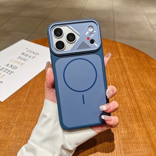 Ya Dun Skin Sensation Dual Color B-Circle Ốp Điện Thoại Từ Tính Thích Hợp Cho iPhone 11 12 13 14 15 16 17 Pro Max Matte Chống Vân Tay Full Pack Vỏ Silicon Chống Rơi
