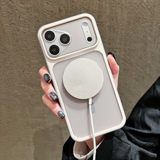 Ốp điện thoại từ tính trong suốt họa tiết kim cương cửa sổ lớn Phantom III phù hợp cho iPhone 12 13 14 15 16 17 Pro Max bao gồm tất cả vỏ silicon chống rơi