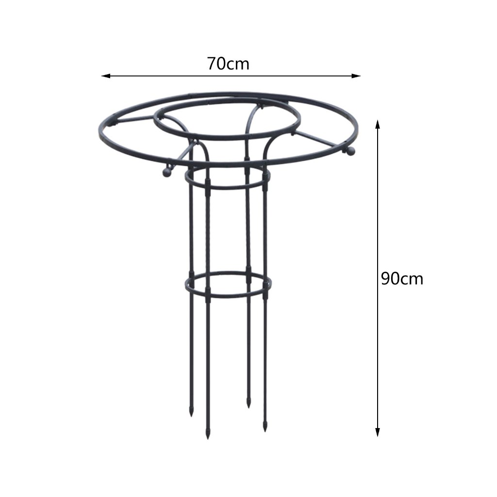 Vườn Obelisk Trellis Ngoài Trời Hoa Hỗ Trợ Lồng Bền Đa Năng