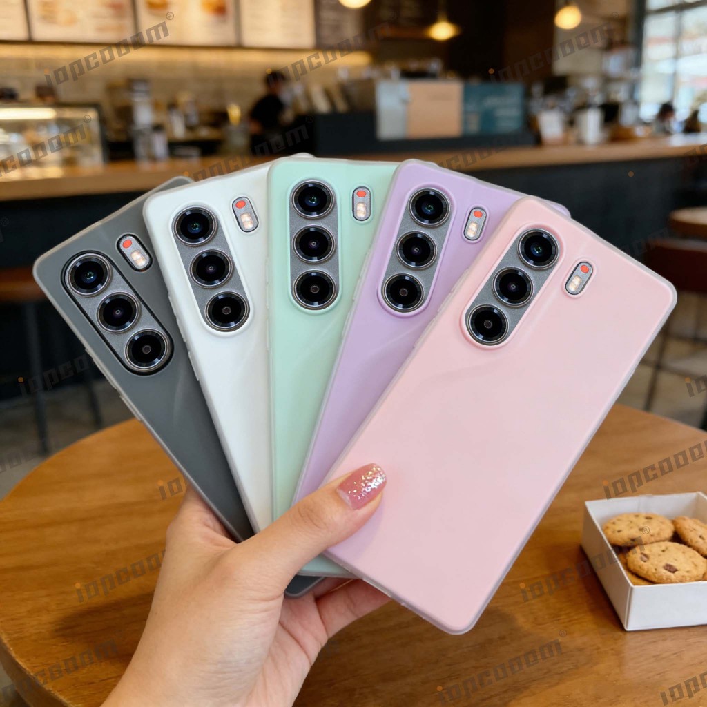 Ốp điện thoại silicon chống sốc màu kẹo TECNO Camon 20 30 40 50 Pro 4G 5G — thiết kế hai lớp hợp thời trang có nhiều màu