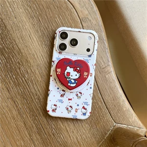 Ốp điện thoại PC materia cho iPhone 17 Pro max 16 Pro max kitty