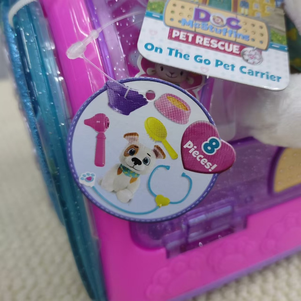 Bộ đồ chơi thú cưng Disney Doc McStuffins trên đường di chuyển của thú cưng [Oliver]