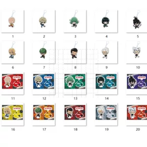 Móc khóa đứng Acrylic One Punch Man Zashiki-warashi Series – Genos / Saitama / Blast / Hình Merch