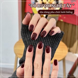 Miss Gooey Saffron Wine Red Nail Polish Gel 2026 Phát hành mới Làm sáng tông màu da Dark Cherry Gel