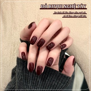 Miss Gooey Saffron Wine Red Nail Polish Gel 2026 Phát hành mới Làm sáng tông màu da Dark Cherry Gel