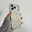 Ốp lưng cứng chấm bi đầy màu sắc tương thích cho iPhone 14 pro max 15 pro max 16 pro max 17 pro max